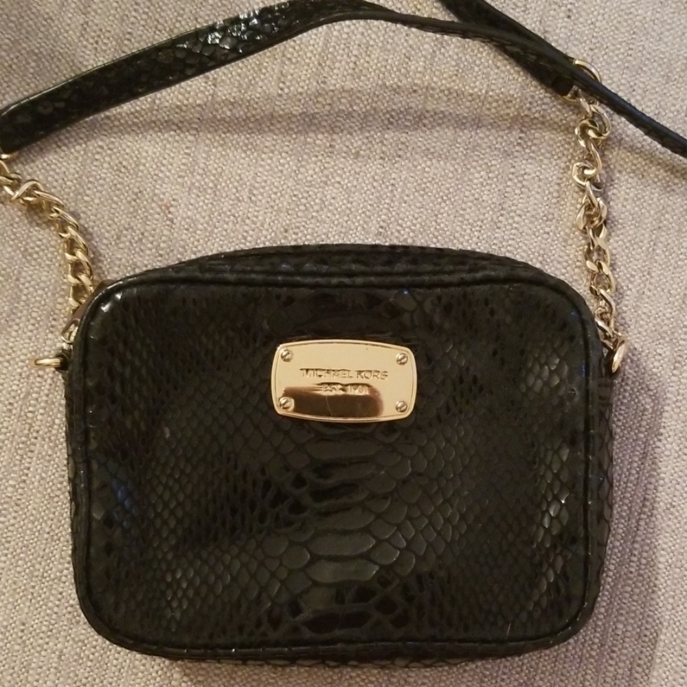 Michael Kors Snake Embossed Crossbody